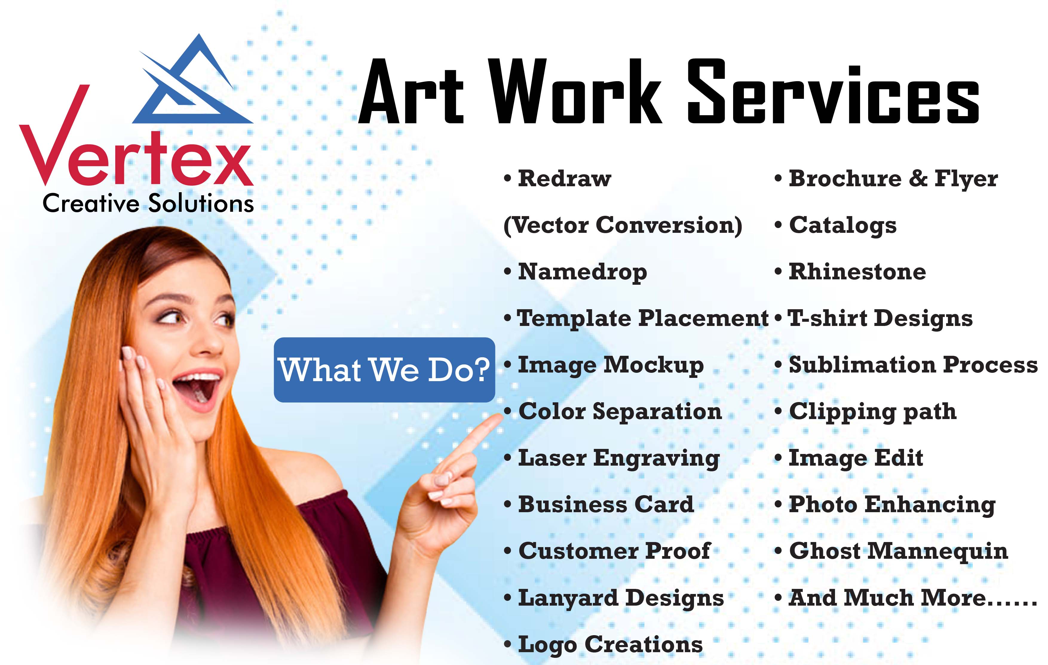 Art Work Services — Vertex Creative Solutions