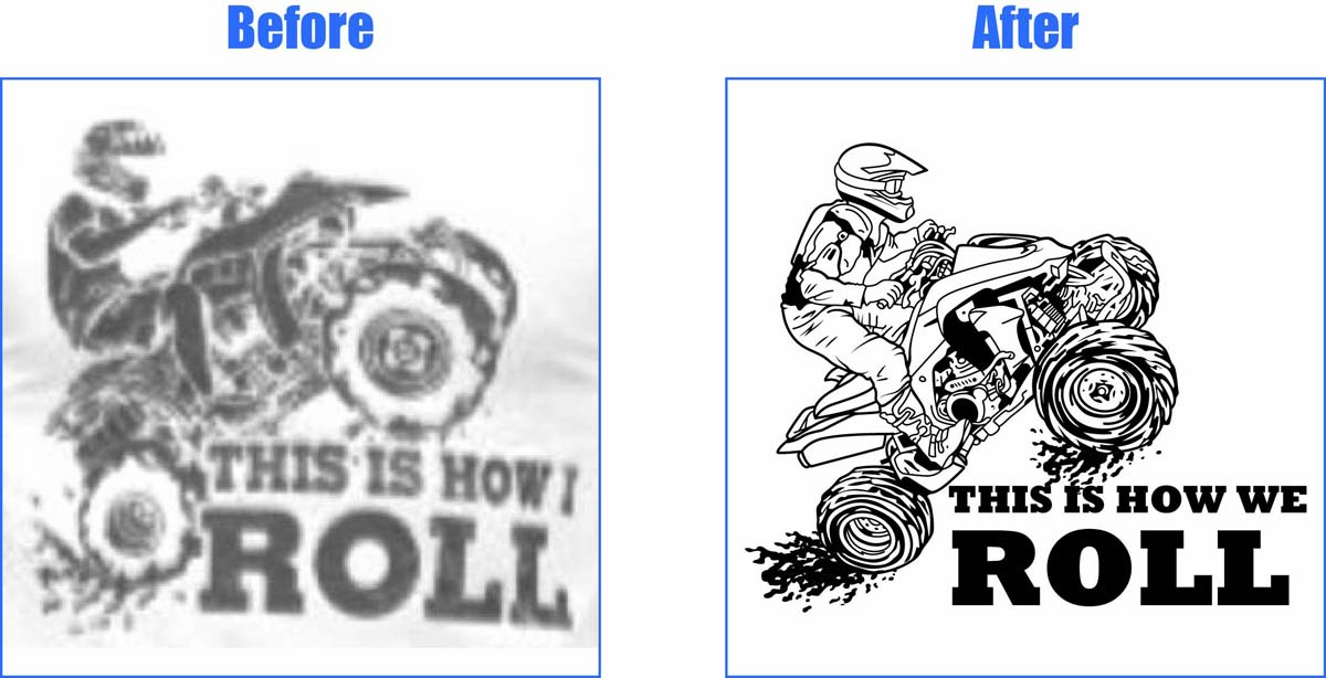 Redraw Sample 2 — ATV This is how we roll